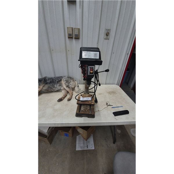 5 Speed Drill Press, 120V/60Hz, 2.4A, 1/2” Max, and Remote