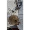 Image 5 : Table Lamp, Woven Rattan Pendant Light, and Dog