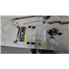Image 2 : Fishing Rods and Reels, Tackle Box with Berkley PowerBait, Lures