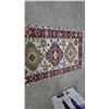 Image 4 : Hand-Knotted Wool Rug. 36”×60”