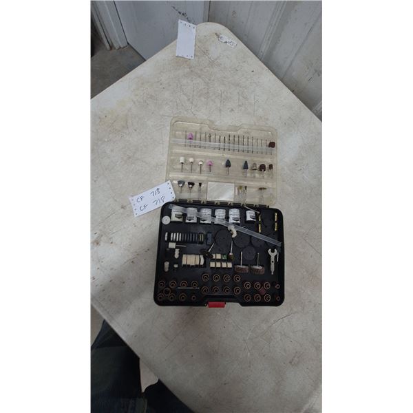Jobmate Rotary Tool Accessory Kit with Grinding Stones, Drill Bits, Sanding Drums