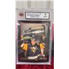 Image 2 : 1992-93 Stadium Club #251 Mario Lemieux Members Choice Hockey Card, KSA 9 Mint