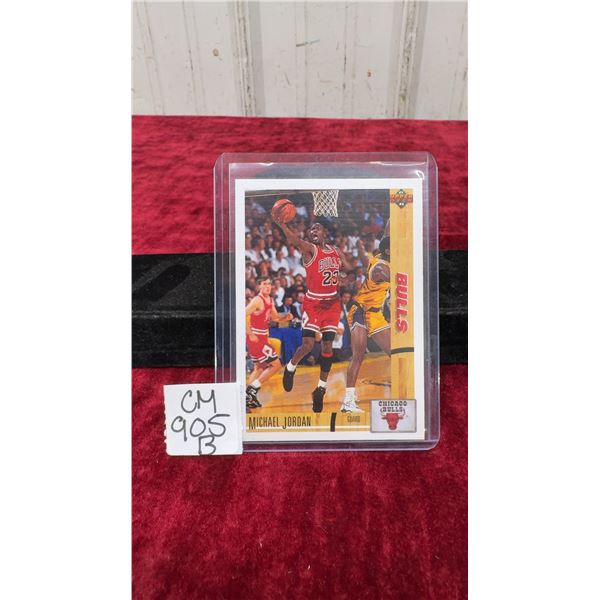 1991-92 Upper Deck Michael Jordan Chicago Bulls Basketball Card #44