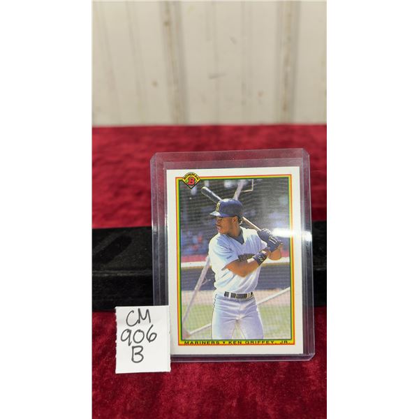 Bowman Ken Griffey Jr. Rookie Baseball Card No. 481, Seattle Mariners