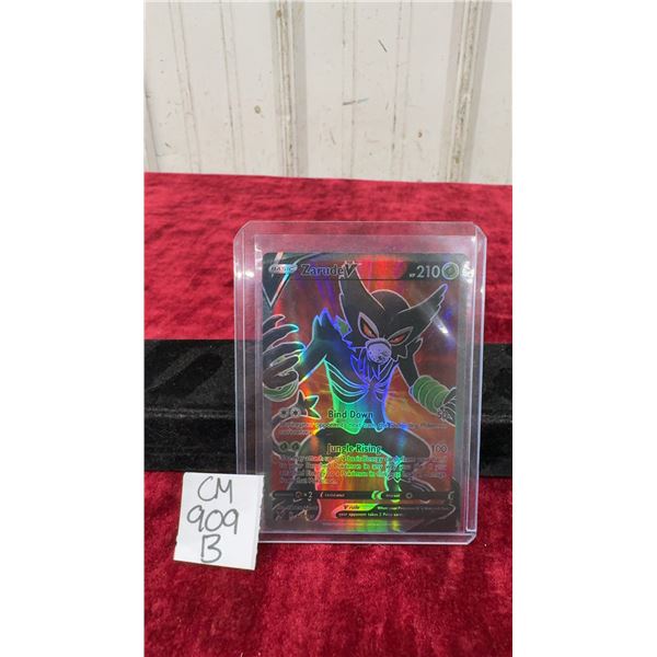 Pokémon Sword and Shield Vivid Voltage Zarude V, Full Art Ultra Rare
