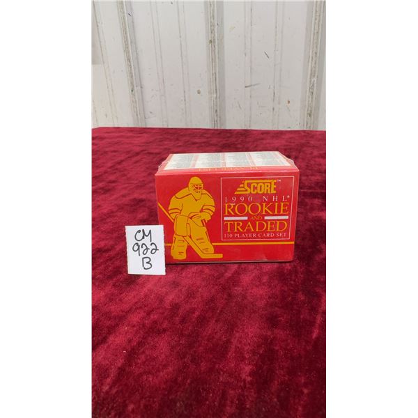 Sealed Box of NHL Rookie Hockey Cards