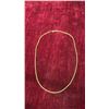 Image 2 : 14K Gold Plated 3.0mm Twisted Rope Necklace, 24” Long
