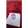 Image 2 : 12.0 Carat Natural Pink Amethyst, Untreated, Oval Cut, 11.6mm x 17.2mm