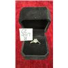 Image 1 : Platinum-Plated 1.0 Ct Simulated Diamond Chanel Ring, Resizeable