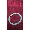 Image 3 : 18K Gold Plated 5.0mm Emerald Cut Simulated Diamond Tennis Bracelet, 6 3/4” - 7 3/4” Long