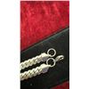 Image 3 : Platinum Plated 8.0mm Serpentine Necklace, 20” Long