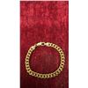 Image 3 : 18K Gold Plated 8.0mm Cuban Link Bracelet, 7 3/4” Long