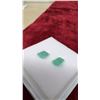 Image 5 : 2.0 Carat Natural Untreated Emerald (Pair) Cut Emerald
