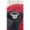 Image 2 : 2.0ct Moissanite Lab Diamond Solitaire Ring, 925S with White Gold Overlay, D VVS1, GRA Report