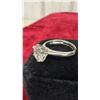 Image 4 : 2.0ct Moissanite Lab Diamond Solitaire Ring, 925S with White Gold Overlay, D VVS1, GRA Report