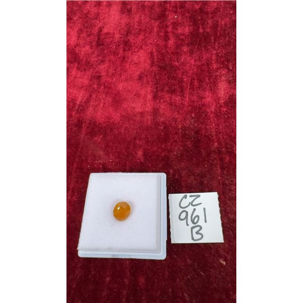 4.8 Carat Natural Yellow Sapphire, Untreated, Oval Cut, 7.3mm x 8.7mm