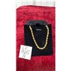 Image 1 : 14K Gold Plated 3.0mm Twisted Rope Necklace, 24” Long