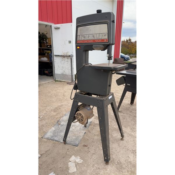 Sears/Craftsman 12” Band Saw with Metal Stand and External Motor