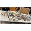 Image 1 : Lot of Tools: Drywall Tools, Trowels, Rubber Mallets, Putty Knives, Wire Brushes, Flashlight