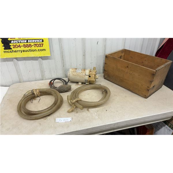 Water Pump and Hose