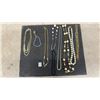Image 1 : Assorted Fashion Jewelry, Faux Pearl and Bead Necklaces, Cage Brooch and Hair Barrette