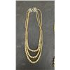Image 3 : Assorted Fashion Jewelry, Faux Pearl and Bead Necklaces, Cage Brooch and Hair Barrette