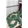 Image 2 : Suitcase, File Folders and Christmas Garland