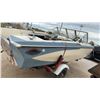 Image 5 : Glastron V-150 15 Foot Runabout Boat with Trailer, No Motor
