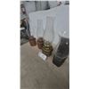 Image 5 : Four Oil Lamps: Two Copper-Toned, One Brass-Toned, and One Wall-Mountable with Iron Base