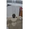 Image 8 : Pair of Milk Glass Aladdin Oil Lamps with Chimneys and Burners
