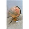 Image 2 : Replogle World Premier Series 12” Diameter Illuminated Desk Globe with Gold Base, c. 1990-1991