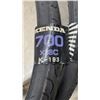 Image 2 : Three Kenda Bicycle Tires, One K-193 700 × 38C and Two K-935 700 × 35C