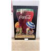 Image 1 : Coca-Cola "Thirst Asks Nothing More" Hardboard Sign, 24 × 36”