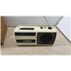 Image 2 : Hitachi TRK-60HC Portable AM/FM Radio Cassette Recorder, Cassette Storage Box and Tapes