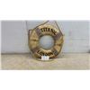 Image 1 : Decorative Titanic London 1912 Replica Life Ring Buoy with Rope, 18” Diameter
