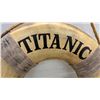 Image 3 : Decorative Titanic London 1912 Replica Life Ring Buoy with Rope, 18” Diameter