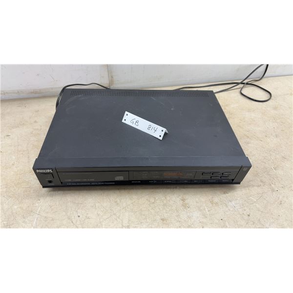 Philips CD480 Compact Disc Player with 16-Bit Dual D/A Converter