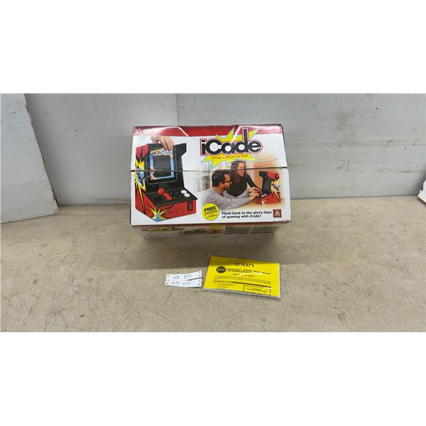 New ION iCade Arcade Cabinet for iPad with Joystick and Buttons