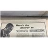 Image 6 : Vintage 1930s Winnipeg Tribune and Free Press Newspapers, Cookbook, Sales Sheet, 1962 Winnipeg