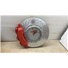 Image 2 : TRD Toyota Racing Development Brake Rotor Wall Clock, Tackle Box with Spark Plugs, and Car