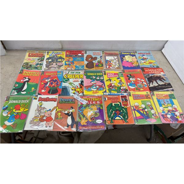 Vintage Comic Book Lot: DC, Marvel, Gold Key, Kamandi, Lobo, Creeper, Donald Duck and More 21