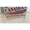 Image 8 : Trans Canada Brewing Co. Blueberry Ale Sign, 16” Diameter, Molson Canadian Box, Labatt's, Drewrys