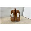 Image 10 : Perrier Wood Sign, Gas and Oil Station Retro Sign, Ornate Relief Plaque, 16 × 16” and Carved