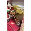 Image 3 : Decra-Lite Animated Musical Santa on Reindeer Motorcycle Christmas Decoration with LED Lights