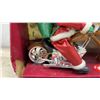 Image 4 : Decra-Lite Animated Musical Santa on Reindeer Motorcycle Christmas Decoration with LED Lights