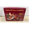 Image 5 : Decra-Lite Animated Musical Santa on Reindeer Motorcycle Christmas Decoration with LED Lights