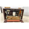 Image 10 : The Office Specialty Mfg. Co. Ltd. Toronto Canada Wood Box, Radio, Fan, Darts, Vintage Radio