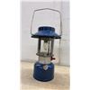 Image 4 : Thermax Model 331 Blue Enamel Fuel Lantern and Bicycle Saddle
