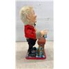 Image 3 : Vintage Japanese Tin Bartender Toy and Canadian Club Whisky Bottle Lamp