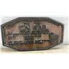 Image 3 : CN Rail Steel Plaque, Pointe St-Charles, Montreal, Quebec, Canada, Dec '68, Type D-3, 6 × 11”